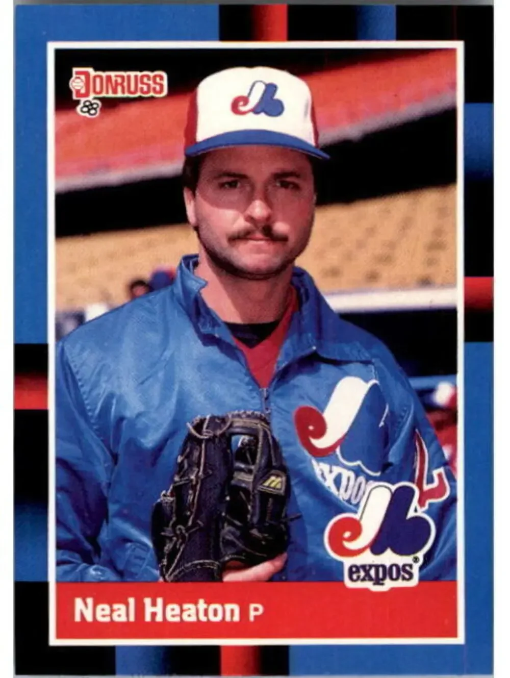 1988 Neal Heaton Donruss Baseball Card #134